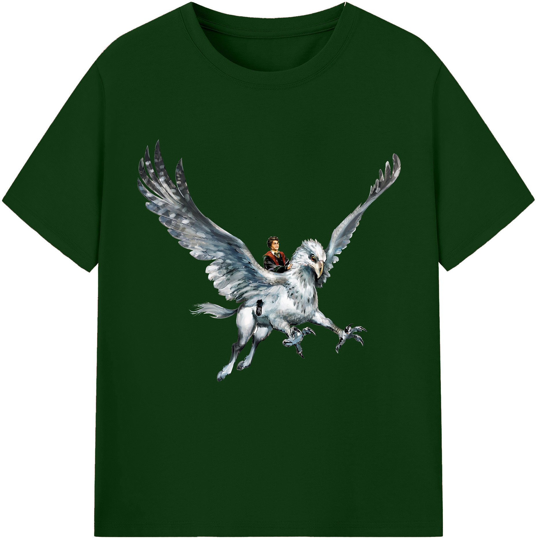 （画像用） Harry Potter ハリー・ポッターシリーズ 綿100％半袖Tシャツ（フロントプリント）